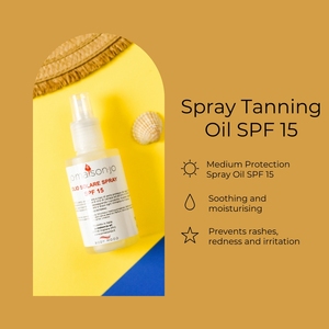 150ml <b>Dry</b> Sun <b>Oil</b> Spray Protective & Non-Greasy Natural Ingredients Made in Italy Private Label & OEM/ODM - Product Image 5