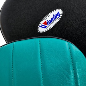 Almohadillas de enfoque ganadoras de entrenamiento profesional Manoplas de enfoque de boxeo de cuero hechas a medida OEM Your Gym Logo Punching Focus Pads - Product Image 6