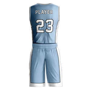 Conjuntos de Uniformes de Baloncesto Elegantes para Adultos, Tallas Grandes, Transpirables, Anti-UV, Antibacterianos, de Secado Rápido, 100% Poliéster - Product Image 5