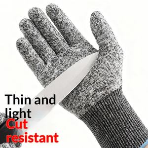 <span class=keywords><strong>Gants</strong></span> de protection du travail pour chantier, niveau 5, anti-coupure, anti-perforation, résistants à l'usure - Product Image 1