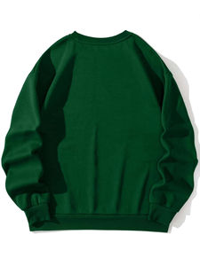 Sweat à capuche confortable en polaire à impression personnalisée pour hommes 100% sweat à capuche en coton sweat à capuche avec logo surélevé - Product Image 4