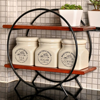 Étagère d'organisation d'épices de cuisine en métal, pliable à 3 niveaux, durable, couleur personnalisable, rangement moderne pour la maison, prix de gros ajustable