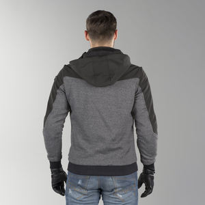 La mejor Sudadera con capucha de moto de Material de algodón con logotipo personalizado y forro blindado para hombres y mujeres Sudaderas con capucha de carreras de protección - Product Image 4