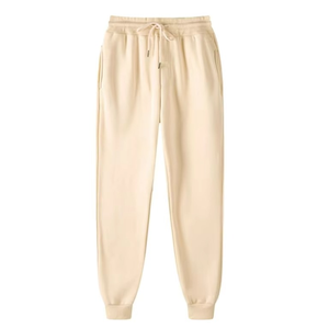 2025 hommes décontracté survêtement pantalons de survêtement 100% coton respirant confortable ajustement pour la course entraînement lavé Style coupe coudre en gros - Product Image 4