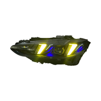 Feux avant LED de style « yeux de serpent » V3 blancs, jaunes et ambre pour BMW Série 4 2020-2024 G22 G23 G26 G80 G82 420i 425i 430i M440i