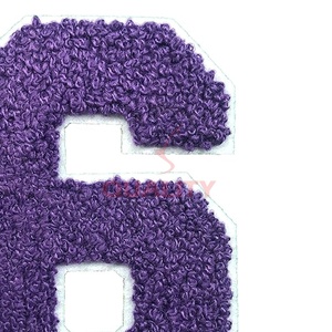 New Latest Custom Chenille Embroidery Patches Custom Chenille Patch Letter Patch for Jacket Hat Clothing in Bulk Quantity - Product Image 6