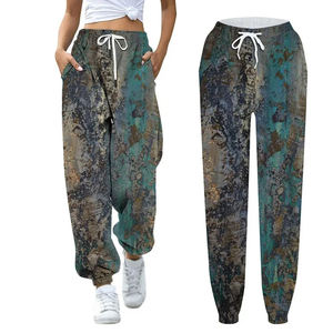 Dernier pantalon de survêtement élégant à sublimation pour femmes Pantalon de survêtement respirant et réglable pour femmes avec taille personnalisée pour l'hiver - Product Image 5