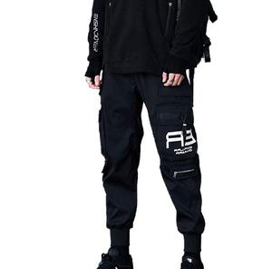 Pantalones de chándal hechos a medida para hombre, pantalones de chándal apilados con bolsillo para hombre, pantalones de chándal apilados para hombre hechos en Pakistán - Product Image 3