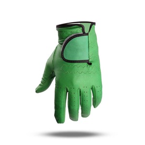 Guante de golf Premium para hombre, suave y cómodo, de cuero Cabretta, WeatherSof Grip, blanco perla, mano izquierda y derecha, guante de golf para jugadores - Product Image 5