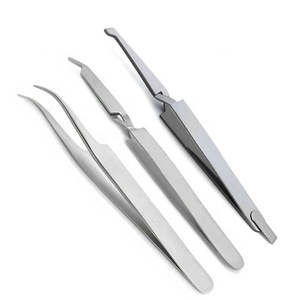 Juego de 3 Pinzas para Tubos Bucales de Ortodoncia, Instrumento Dental de Acero Inoxidable para Colocación de Brackets - Product Image 1