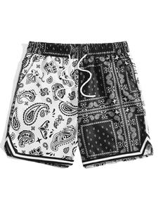 Shorts de basketball personnalisés pour hommes, taille mi-haute, en maille, pour l'entraînement estival, entrejambe de 5 pouces, design uni, double ou simple couche - Product Image 2