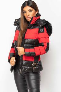 Hot Sale Woman Puffer <b>Jacket</b> Waterproof Winter Warm Fashionable Soft Fabric Woman Puffer <b>Jacket</b> - Product Image 3