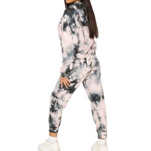 Conjuntos Deportivos de Alta Calidad con Estampado por Sublimación para Mujer, Pantalones Deportivos y Sudadera con Capucha Gruesos con Estampado Personalizado para Mujer en Nurak - Product Image 2
