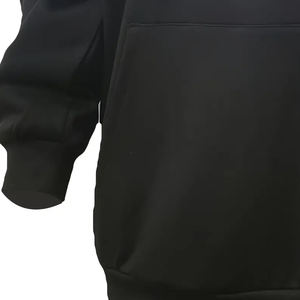 เสื้อฮู้ดผ้าเจอร์ซี่มีลายสำหรับสตรีทแวร์แขนยาวสำหรับฤดูหนาวพร้อมโลโก้ด้านหน้า - Product Image 6