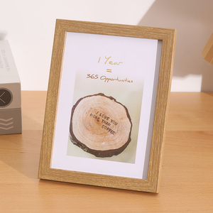 Wholesale High Quality Customized Direct Sales Wooden <b>Photo</b> <b>Frame</b> 4X6" 5X7" 6X8" <b>A4</b> Desktop Display MDF Wooden <b>Photo</b> <b>Frames</b> - Product Image 4