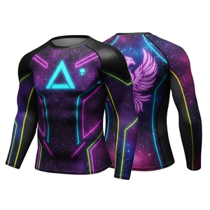 เสื้อรัดกล้ามเนื้อพิมพ์ลายตามสั่งขายส่งสำหรับทุกเพศ  แบบสวมใส่สบาย ระบายอากาศได้ดี ป้องกันรังสียูวี UPF50  พร้อมบริการพิมพ์ลายด้วยความร้อน - Product Image 4