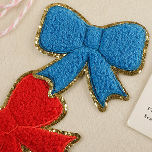 Parches de Letras de Chenilla para Niñas, Bordados con Logotipo Termoadhesivo de PU Ecológico, Modelo 2026 - Product Image 4