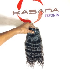 Raw 100% Bundles indien en gros pas cher naturel noir Remy Wave pour les femmes pas cher couleur naturelle femmes noires Extension de cheveux humains - Product Image 2