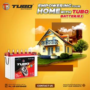 TUBO 1200 12V 120AH C20 <b>Tall</b> Tubular Battery Storage Long-Backup Power Unit Deep-Cycle Energy Storage Inverter Power Pack Format - Product Image 4