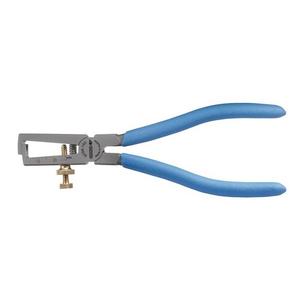 Pelacables Negro para Hilos de 0.8-6.0mm con Práctico Protector de Mano, Cuchilla y Herramienta - Product Image 1