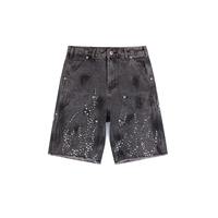Kivotech Short pour homme respirant et lavable en couleur personnalisable Short en jean personnalisé imprimé pierre 100% coton de qualité supérieure