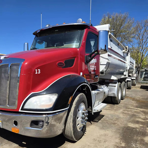 Used 2018 2020 Peterbilts Dump <b>Truck</b> - Paccarr 455HP, 10 Speed Manual, 15' Dump Used <b>Truck</b> For Sale Worldwide - Product Image 1