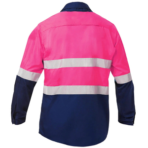 Veste de sécurité pour vêtements de travail de construction colorés de haute qualité avec col à capuche et décoration de poche Tissu résistant à l'eau - Product Image 2