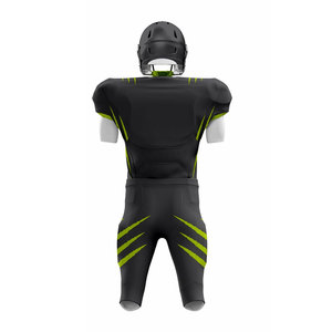 Uniforme de football américain de haute qualité 2026, 100% polyester respirant, manches courtes, uniforme d'équipe uni, uniforme de football américain - Product Image 3
