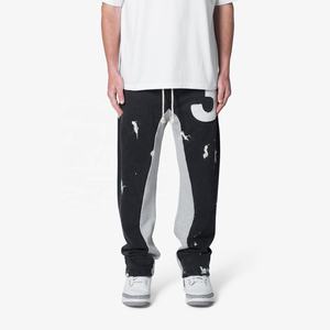 กางเกงวอร์มผู้ชายผ้าเทอร์รี่คอตตอน 100% ขายส่ง คุณภาพสูง กันยับ แห้งเร็ว ระบายอากาศดี ปักโลโก้ตามสั่ง ไซส์ใหญ่ - Product Image 1