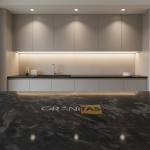 Custom Kitchen & Bathroom Vanity Tops Natural Stone Countertops Carrara Calacata <b>Granite</b> Prefab Cut Sizes for Hotels Projects - Product Image 3