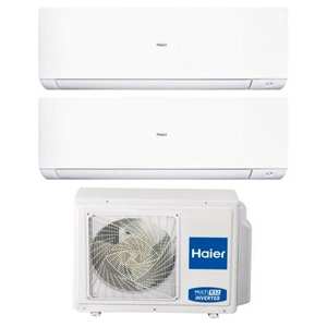 Aire Acondicionado Split Doble Haier Expert Blanco, 12000 BTU, Inverter, R32, Ahorro de Energía A++, con Wi-Fi, Variable - Product Image 1