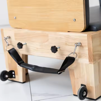 Vente en gros à bas prix Équipement de fitness en bois de chêne Appareil de pilates avec tour