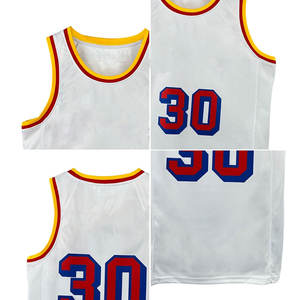 Camiseta de Baloncesto Retro Personalizada de Doble Cara, Poliéster de Alta Calidad, Técnica de Impresión para Verano e Invierno - Product Image 6