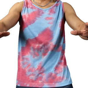 Hot Sale Custom Men's Gym Fitness Tank <b>Top</b> Breathable Cotton Quick Dry Casual Camouflage Print Sublimation Workout Knitted OEM - Product Image 1