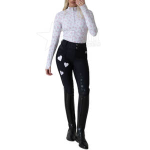 Conjuntos ecuestres de mujer hechos en fábrica al por mayor a la venta/conjuntos ecuestres de mujer montar a caballo con logotipo personalizado de alta calidad - Product Image 1