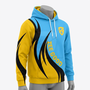 Custom Sublimation Hoodies for Men and Women Unisex 300gsm Polyester Fleece Fabric Custom Design Streetwear Sportswear <b>Hoodie</b> - Product Image 3
