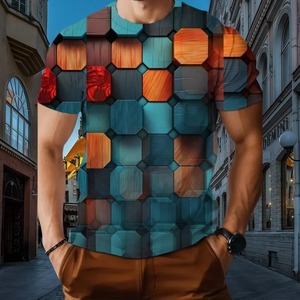 เสื้อยืดผู้ชายสีดำเบาพิเศษ7ชิ้น, แห้งเร็วระบายอากาศได้ดีดูดซับเหงื่อได้ดี - Product Image 5