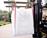 Bolsa de 4 Paneles con Boquilla, Capacidad de 1000 kg, Bolsa Jumbo FIBC, Material PP, Boquilla Superior e Inferior
