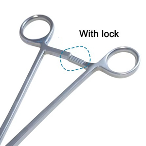 Instruments chirurgicaux orthopédiques en acier inoxydable, pinces à tissus médicaux avec dents, pinces à tissus mous - Product Image 5