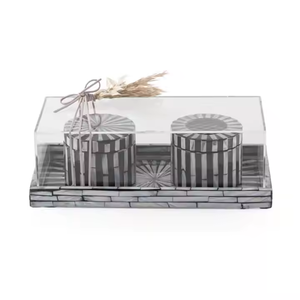 Ensemble de brûleur à encens en nacre naturelle de haute qualité, plateau exquis fait à la main, durable, écologique, diffuseur d'aromathérapie indien - Product Image 4