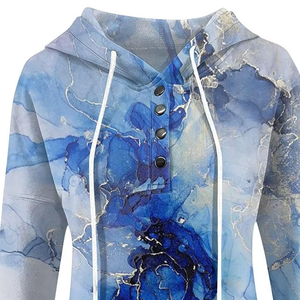 Sudaderas con capucha de sublimación de Invierno para mujer más vendidas 100% algodón Impresión personalizada Precios razonables de alta calidad Nueva llegada - Product Image 3