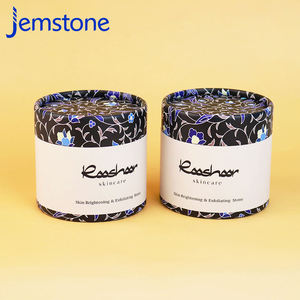 Boîte cylindrique, poudre libre, huile essentielle, emballage personnalisé en carton recyclable, cosmétique, crème pour le visage, tube en papier - Product Image 6