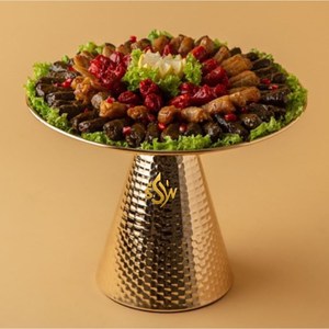 Dattes au chocolat en acier inoxydable, bol de service pour bonbons et grand plateau, décor de table et de fêtes, bol de service au chocolat au meilleur prix - Product Image 6