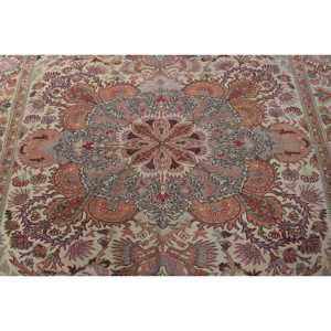 Vintage 0.5x9.9 ft Rug, <b>Runner</b> Turkish Rug, <b>Red</b> Gray Animal Print Wool Rug - Product Image 5