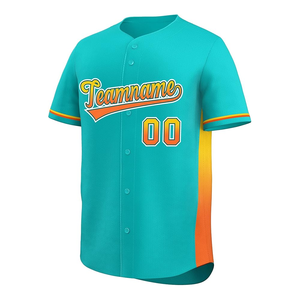 Uniformes de béisbol hechos de poliéster personalizados de nuevo estilo, uniformes de béisbol de costura de calidad superior y ajuste regular liso - Product Image 1