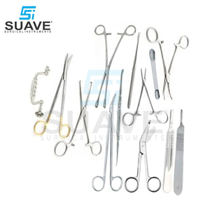 El mejor proveedor de instrumentos quirúrgicos para cirugía básica, juego de 14 usos en el hospital por SUAVE SURGICAL INSTRUMENTS - Product Image 5