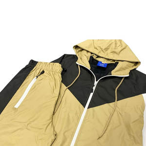 Nouveau Logo personnalisé de l'usine pakistanaise Survêtements pour hommes Premium Knit Cotton Windbreaker Jogger Sets Printed Panel Private Winter - Product Image 2