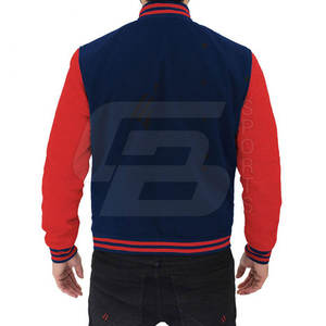 Veste d'université Lettermen coupe-vent de haute qualité pour hommes Logo personnalisé support en tissu léger tissage non tissé-pour l'hiver Service OEM - Product Image 4