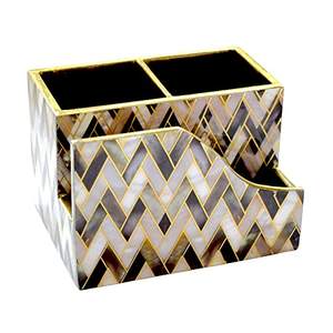 Porta Cucharas de Madera de Mango Natural con Diseño Decorativo Impreso, Ecológico y Sostenible, Porta Cucharas Impreso para el Hogar al Precio Más Bajo - Product Image 3