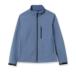 Chaqueta Softshell para Hombre con Cremallera Completa y Logotipo Personalizado, Chaqueta Softshell Nueva en Oferta a Precio de Mayoreo - Product Image 1